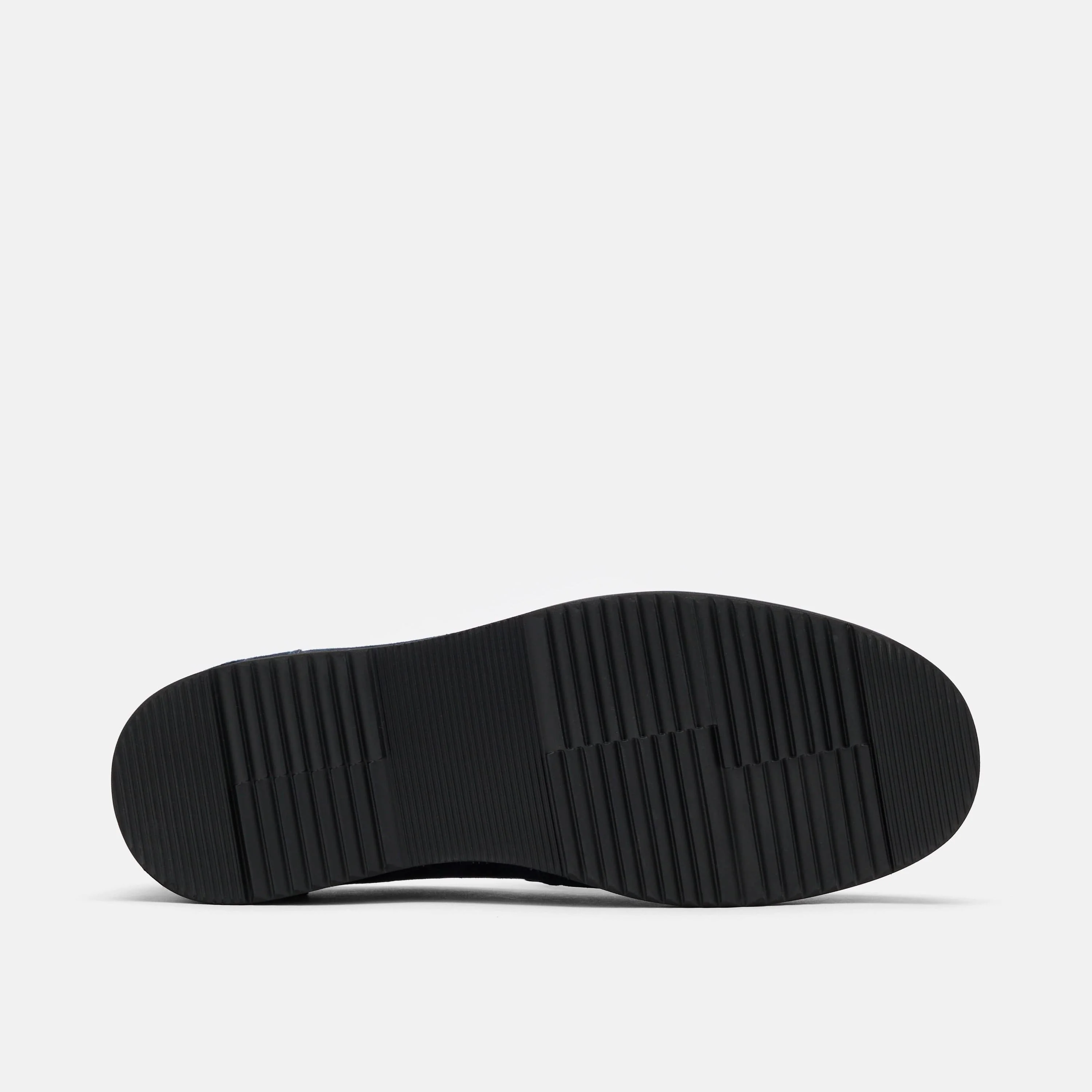 Abe Navy Suede Penny Loafers - Image 6
