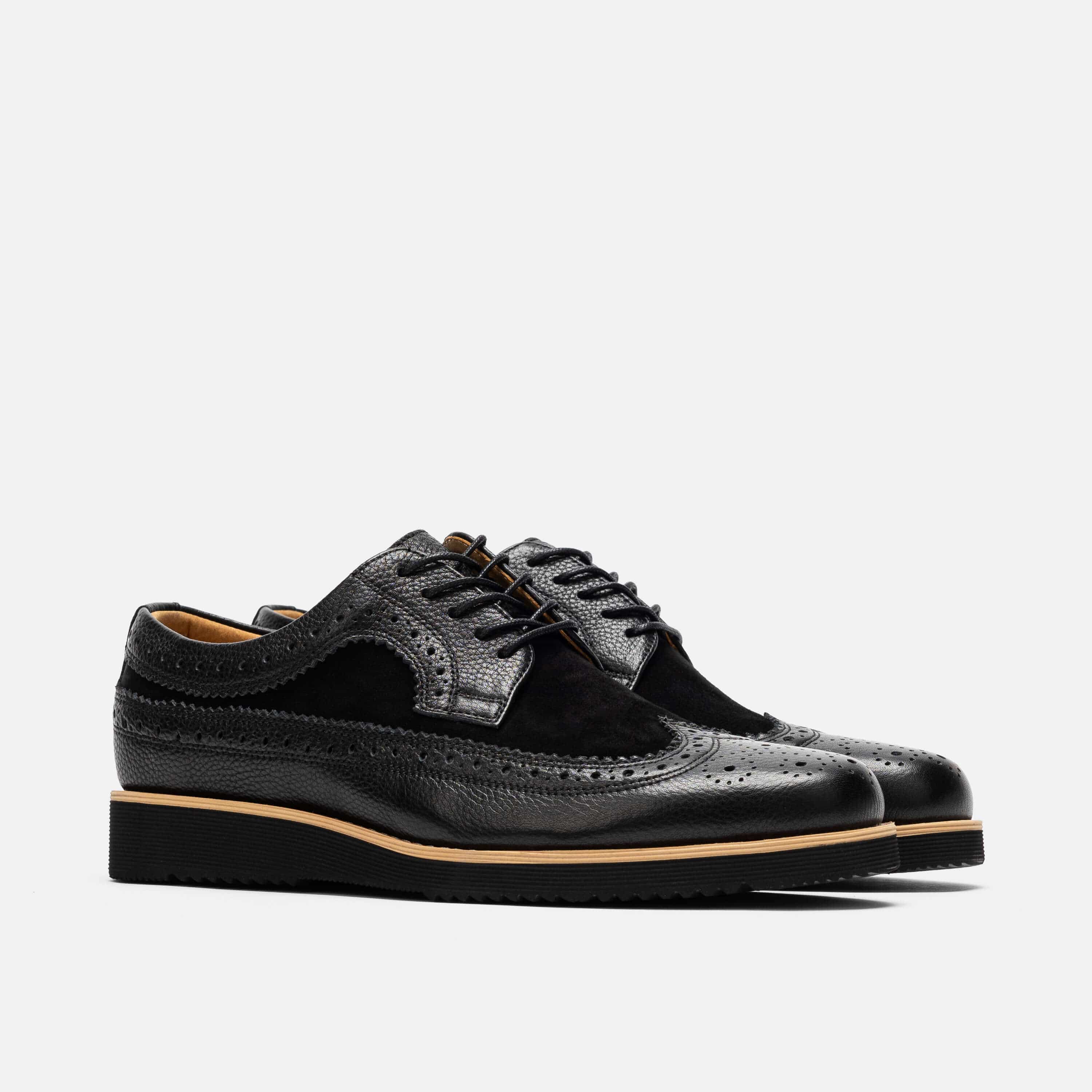 Alexander Vanta Black Leather Longwing Sneakers - Image 2