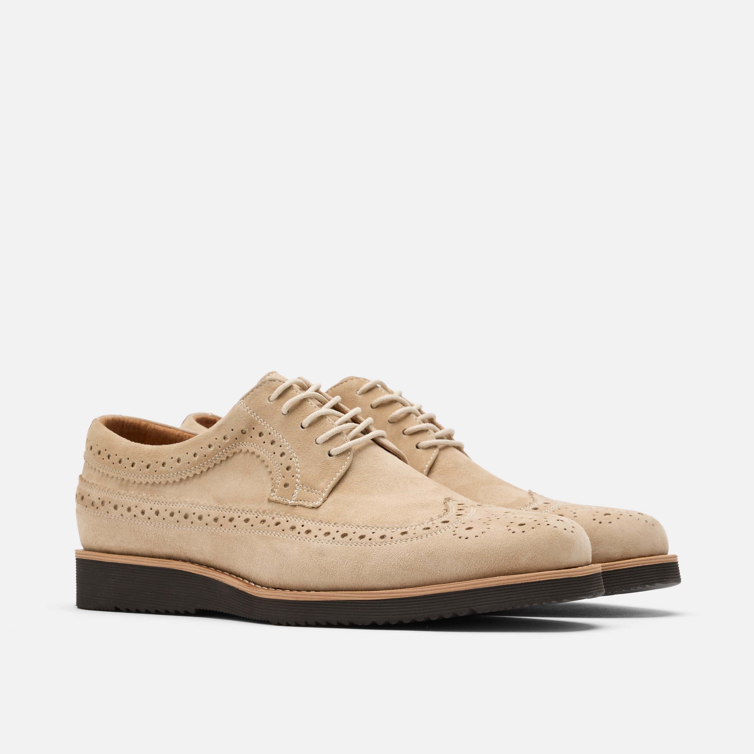 Alexander Desert Sand Suede Longwing Sneakers - Image 2