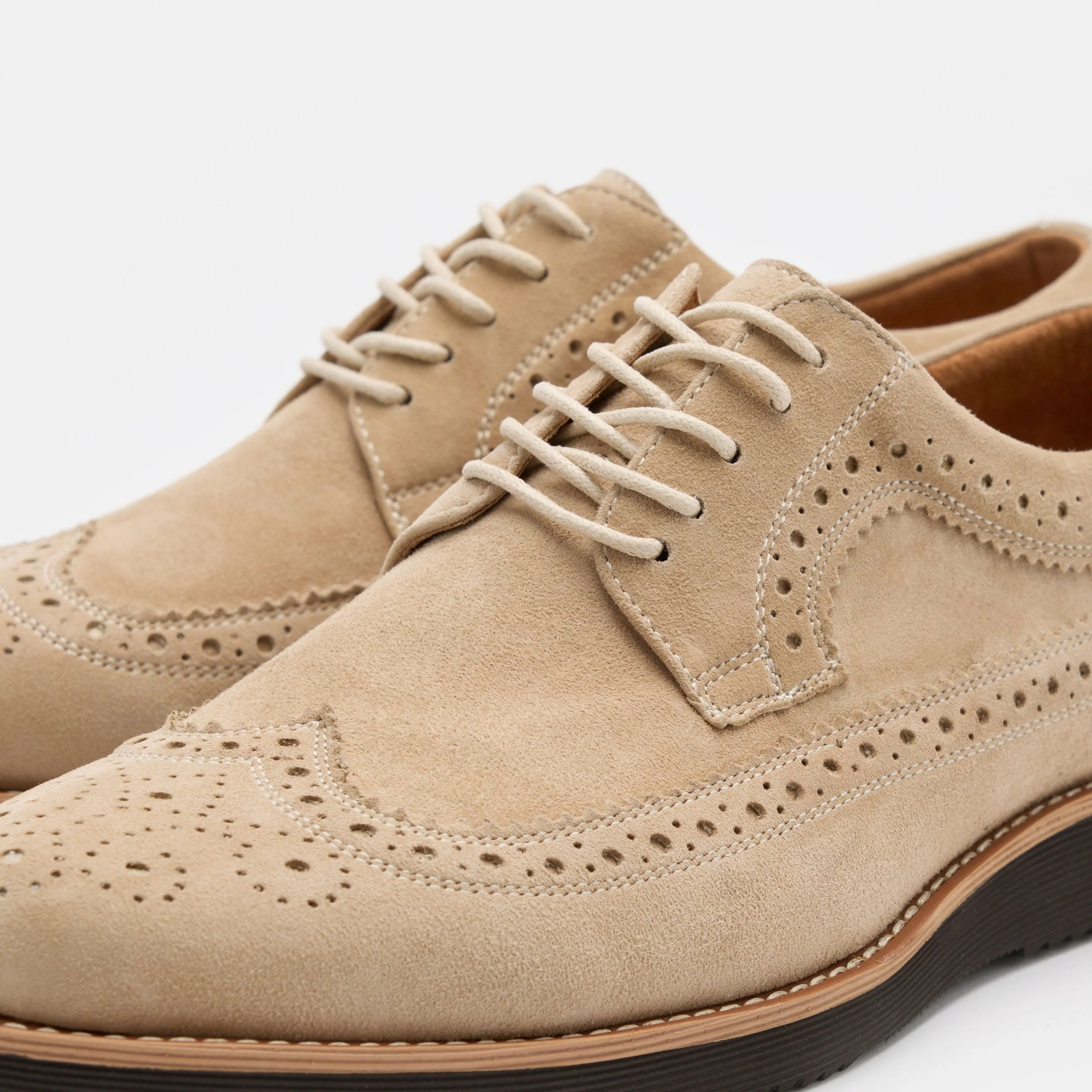 Alexander Desert Sand Suede Longwing Sneakers - Image 3