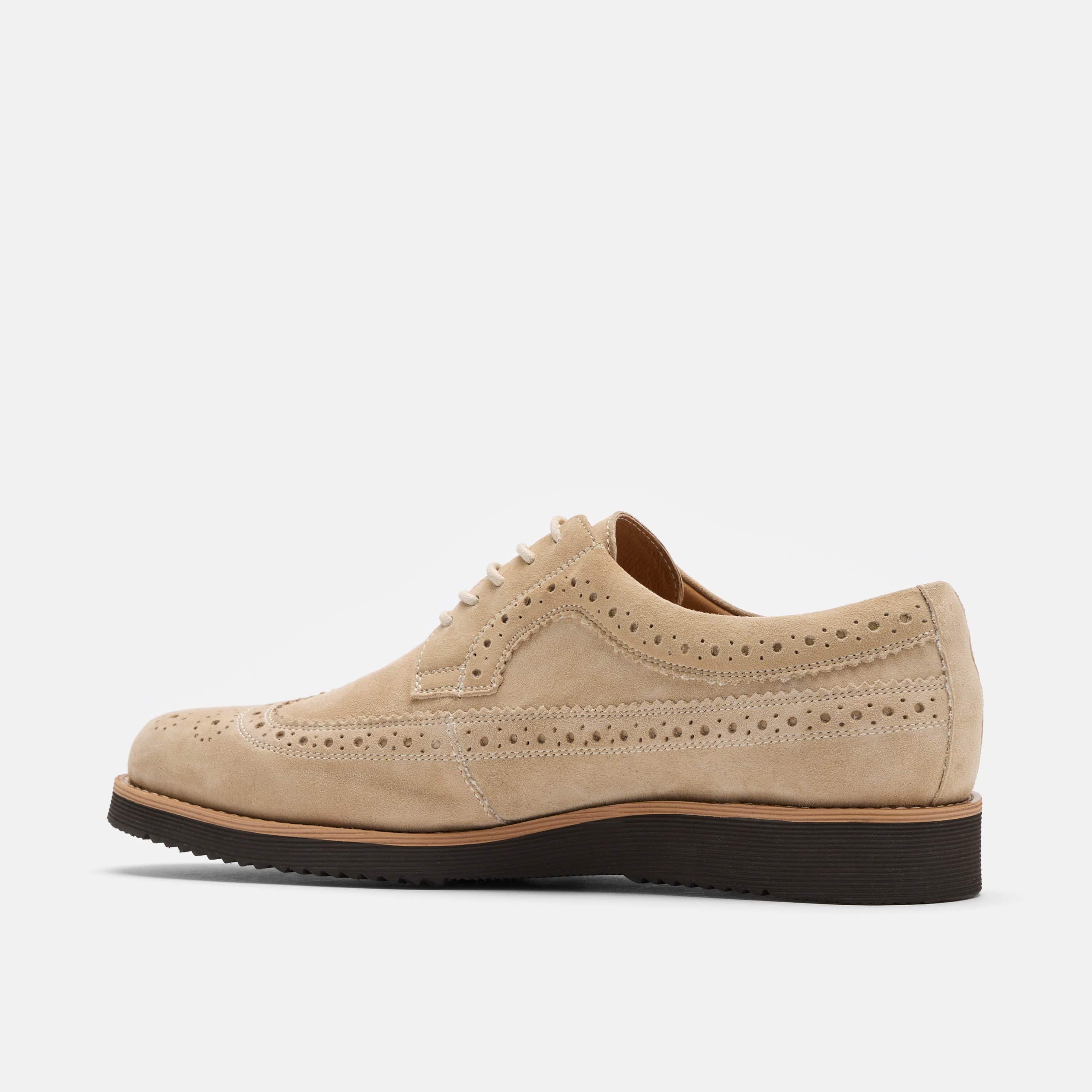 Alexander Desert Sand Suede Longwing Sneakers - Image 4