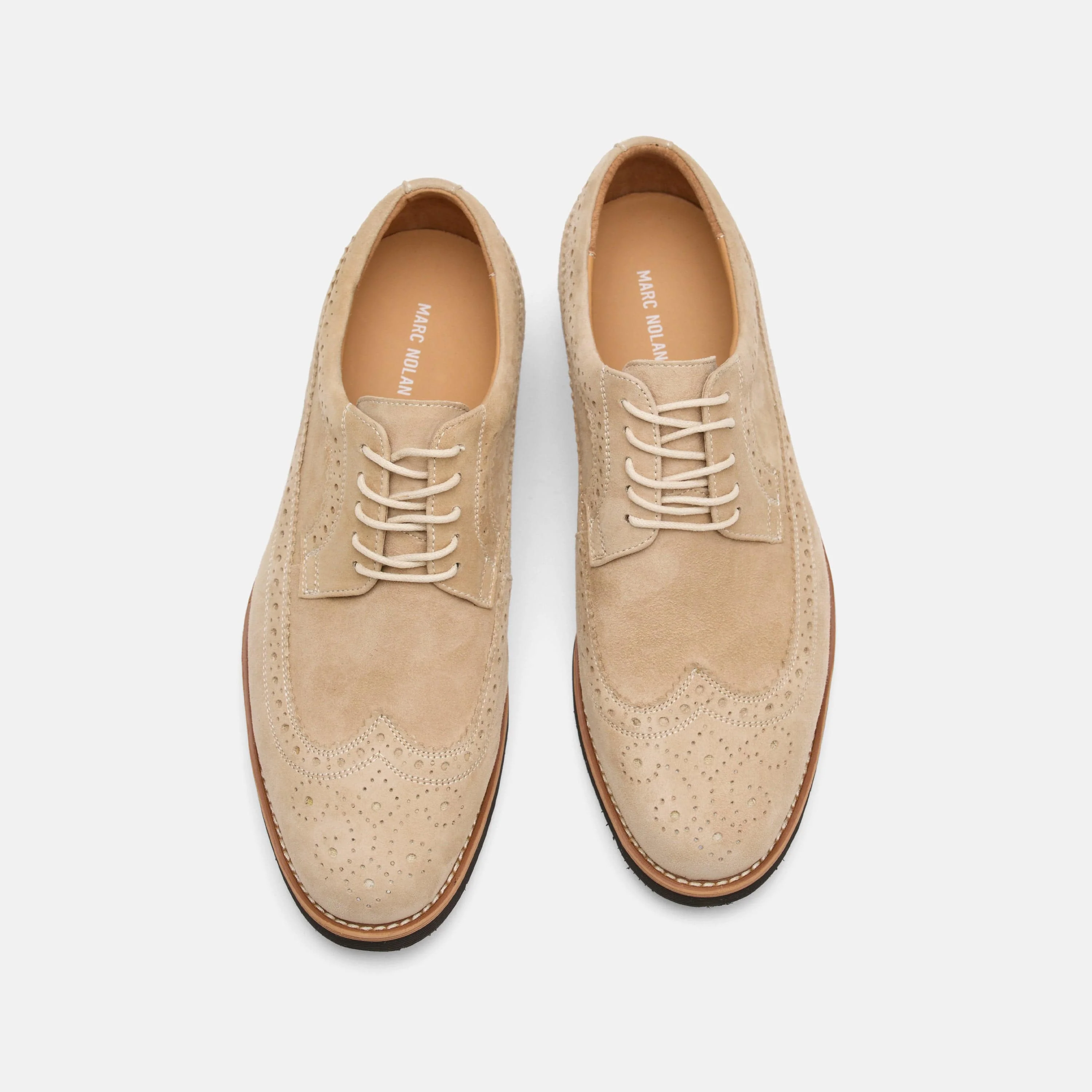 Alexander Desert Sand Suede Longwing Sneakers - Image 5