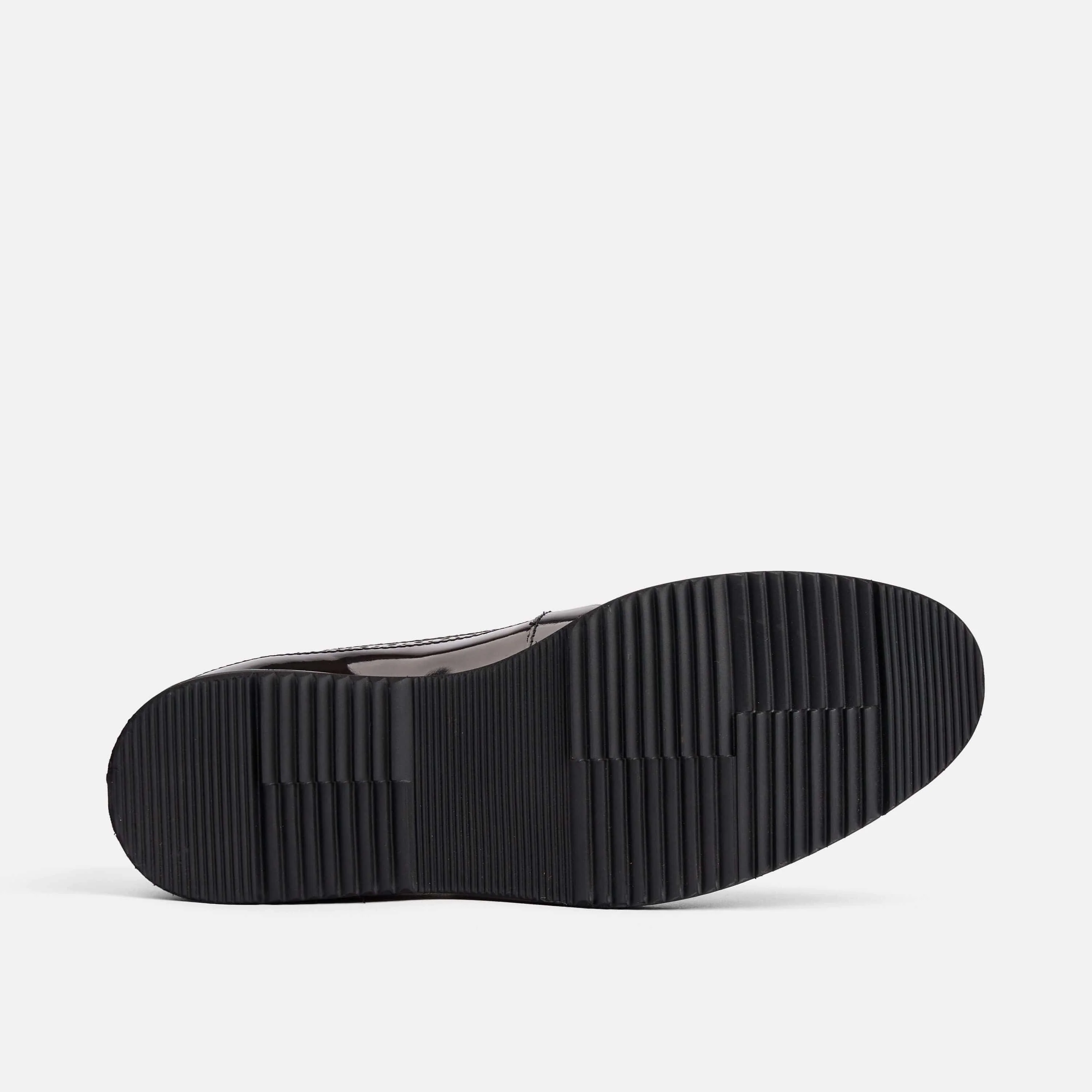 Alexander Mahogany Patent Leather Longwing Sneakers - Image 6