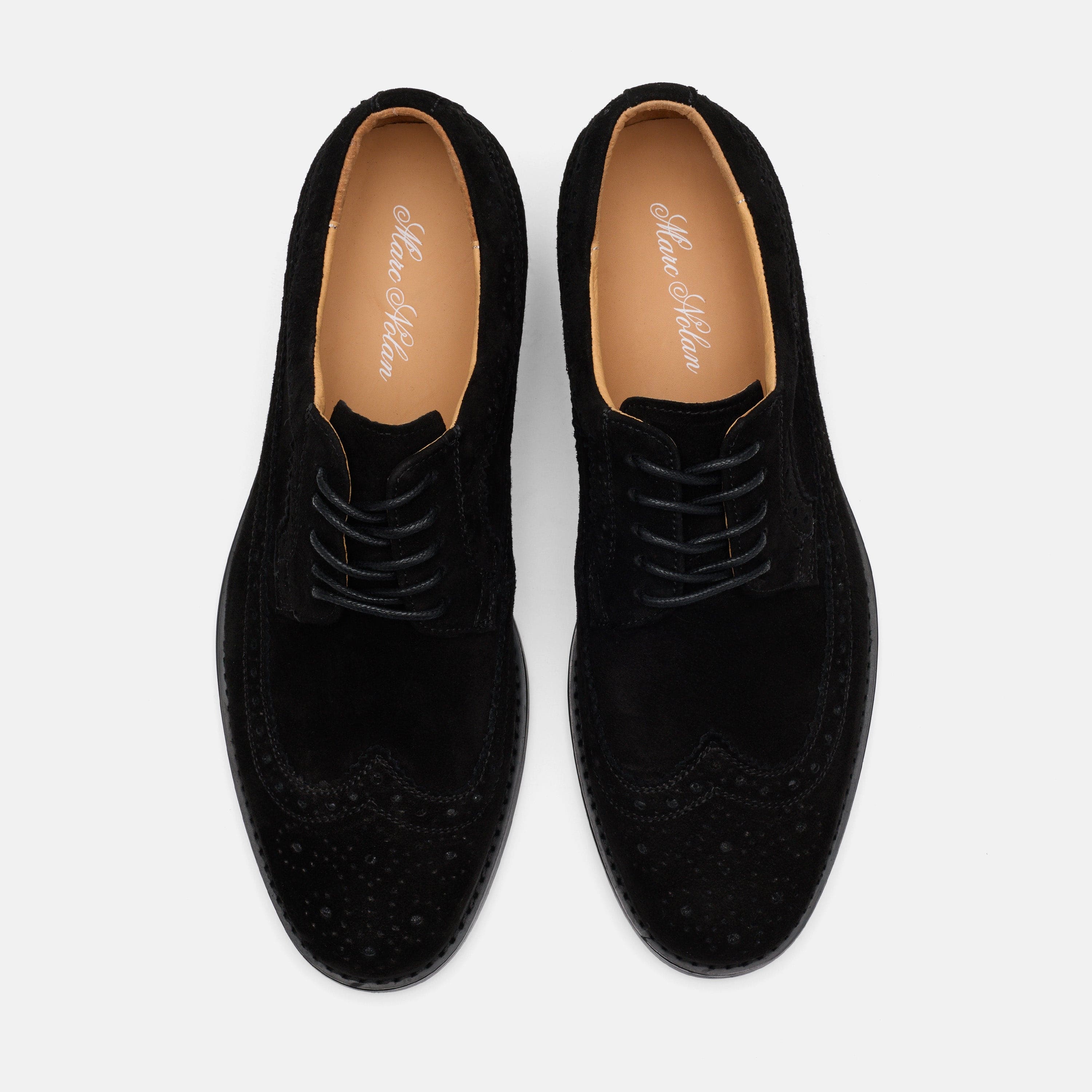 Alistair Black Suede Longwings - Image 5