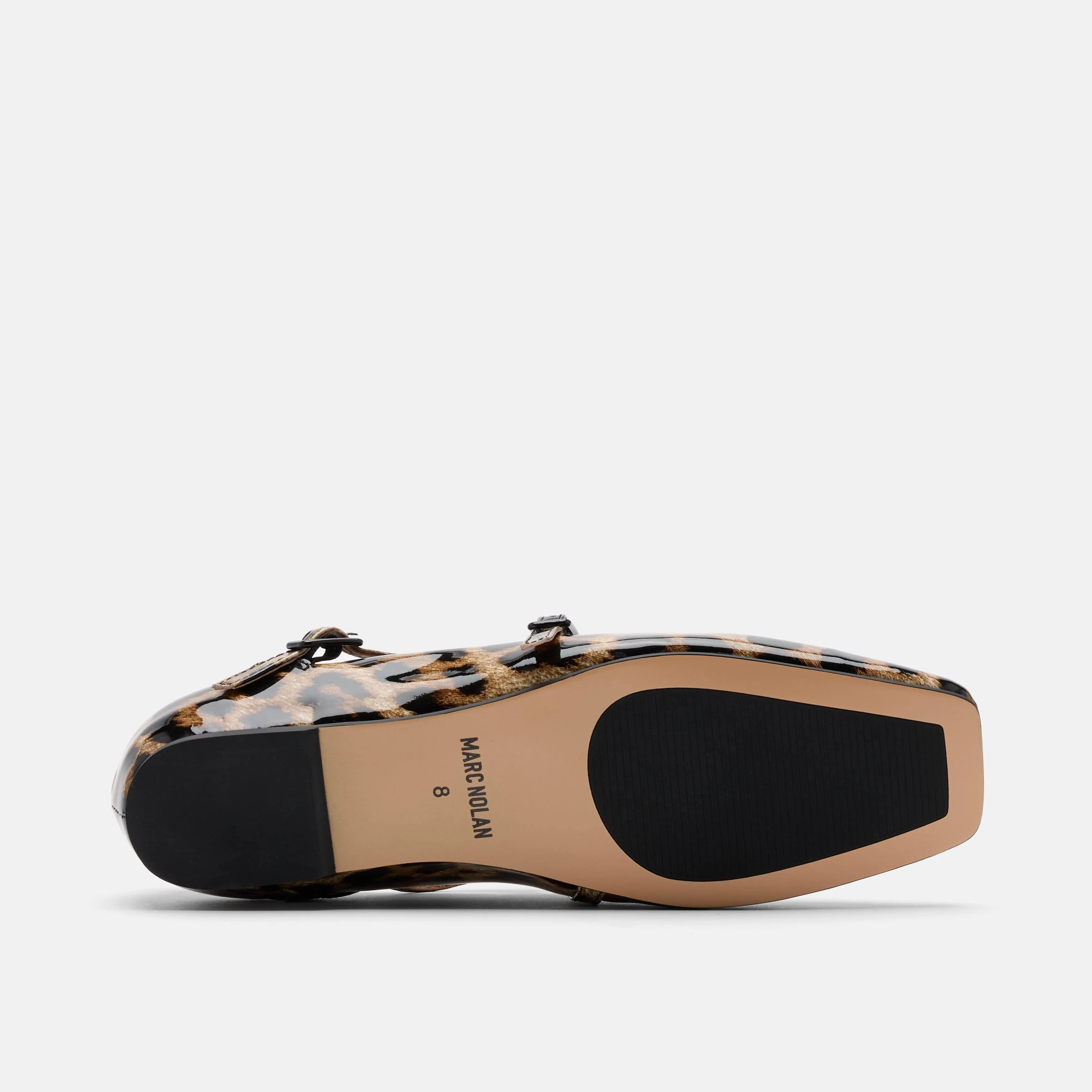 Billie Leopard Patent Leather Mary Jane Flats - Image 7