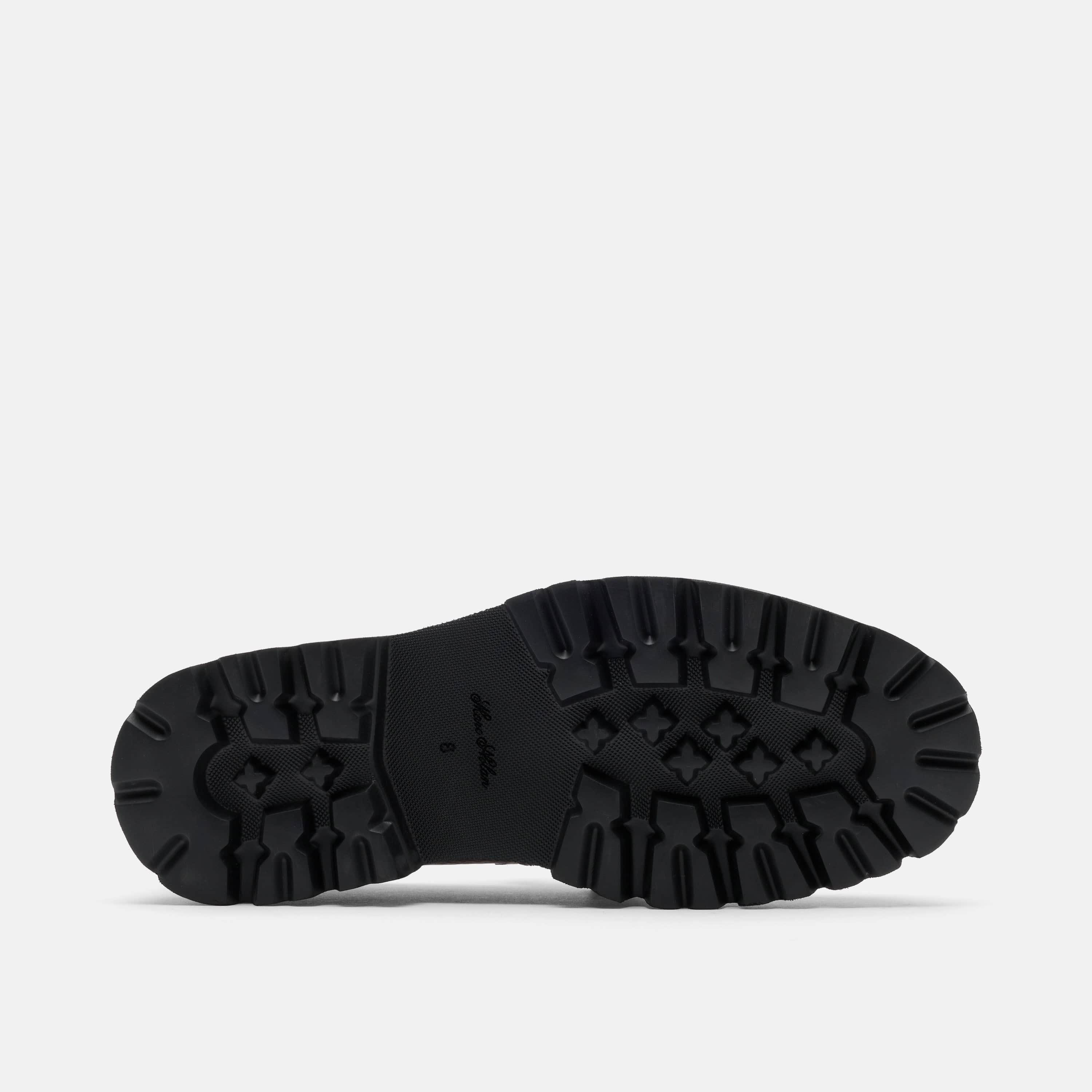 Blake Brown Snake Leather Lug Bit Loafers - Image 7