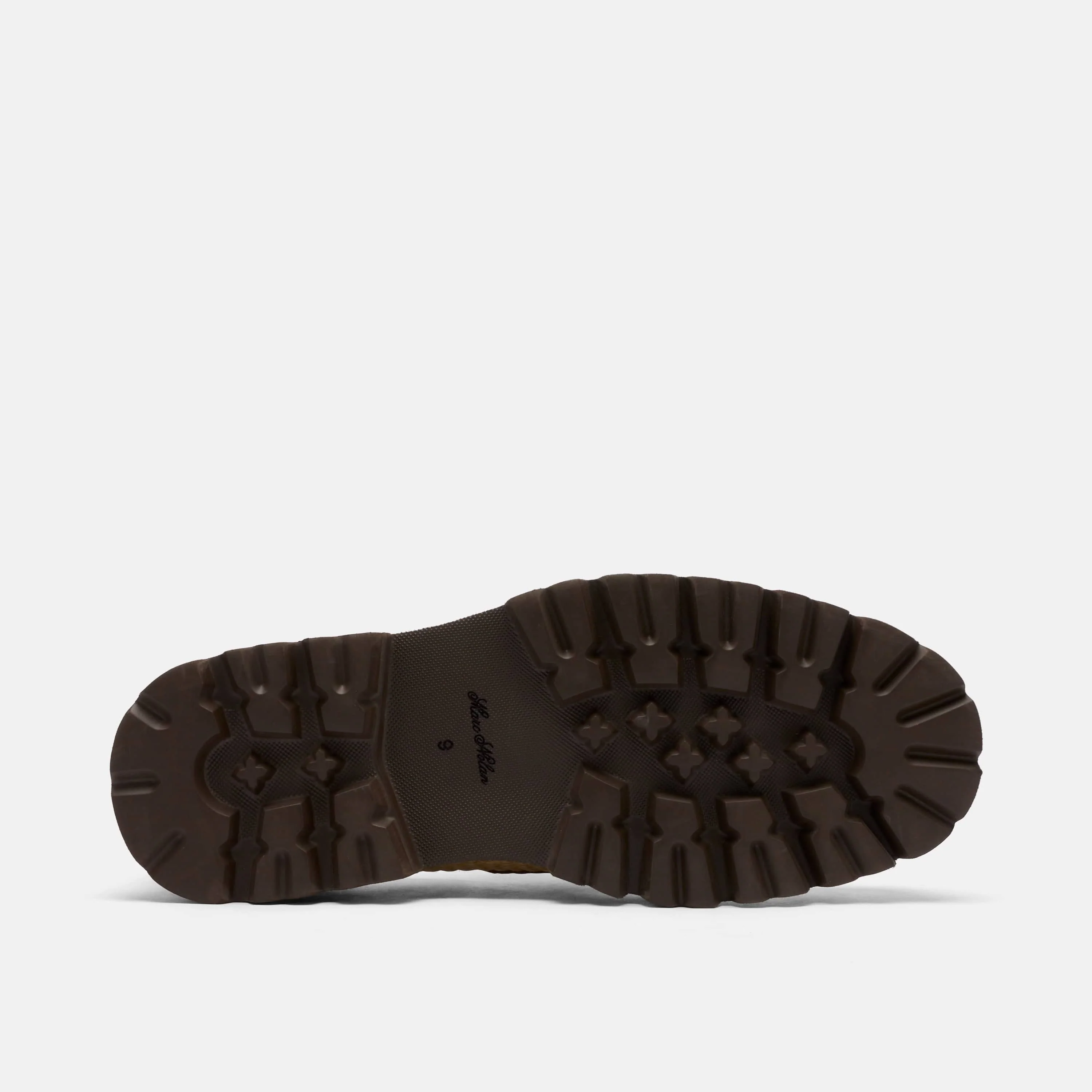 Blake Tan Raffia Lug Bit Loafers - Image 6