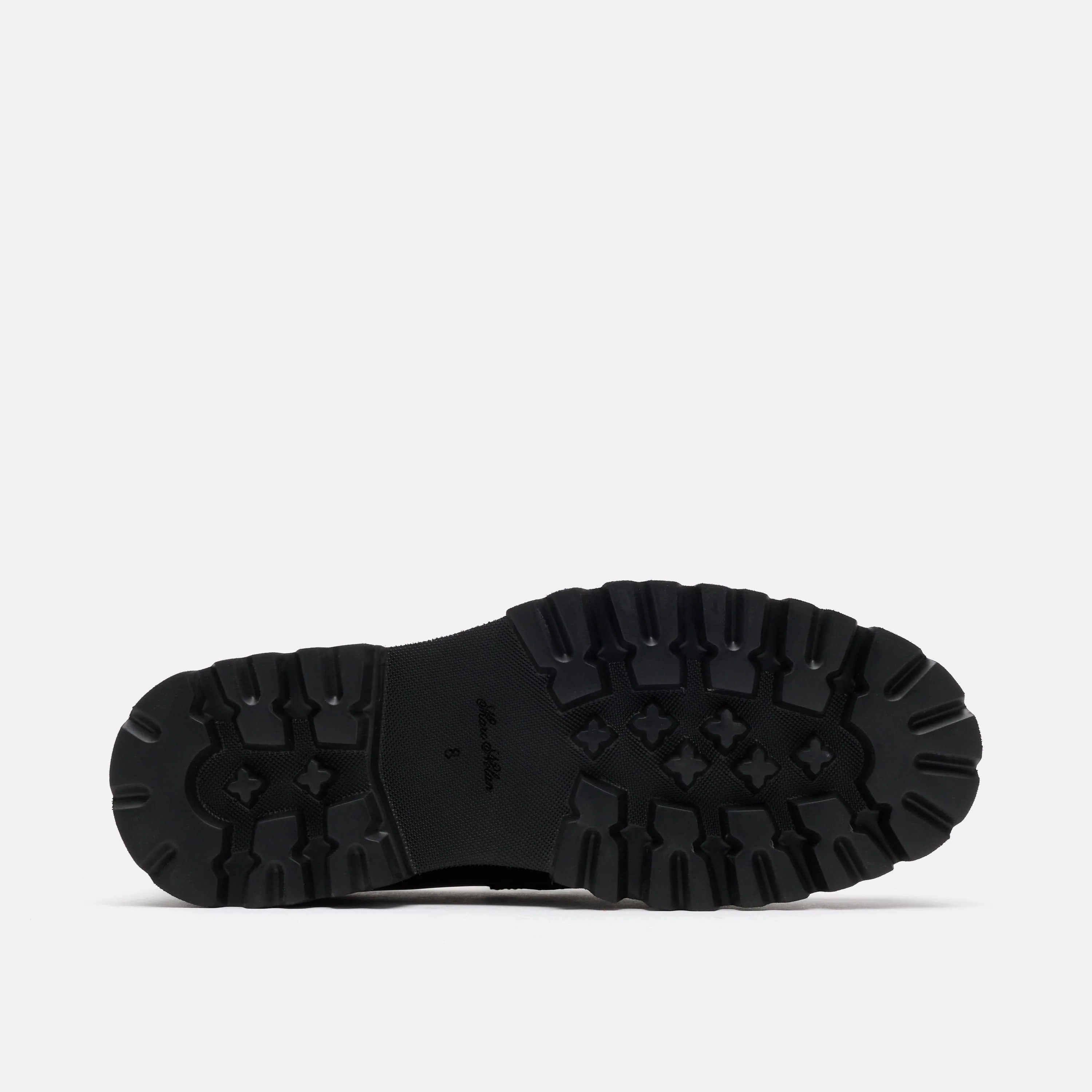 Blake Black Leather Lug Bit Loafers - Image 6