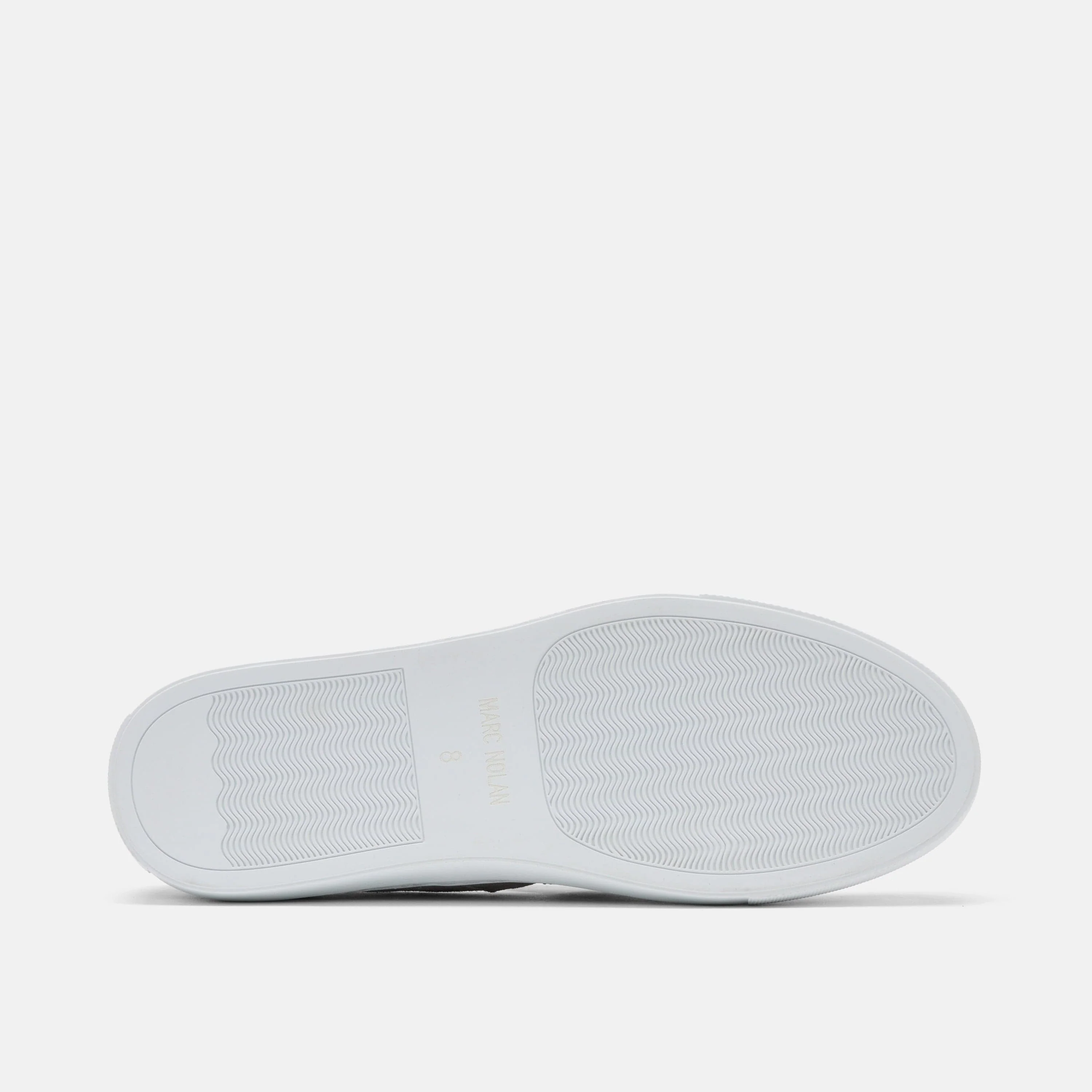 Boardwalk Light Grey Suede Horse-Bit Sneakers - Image 6