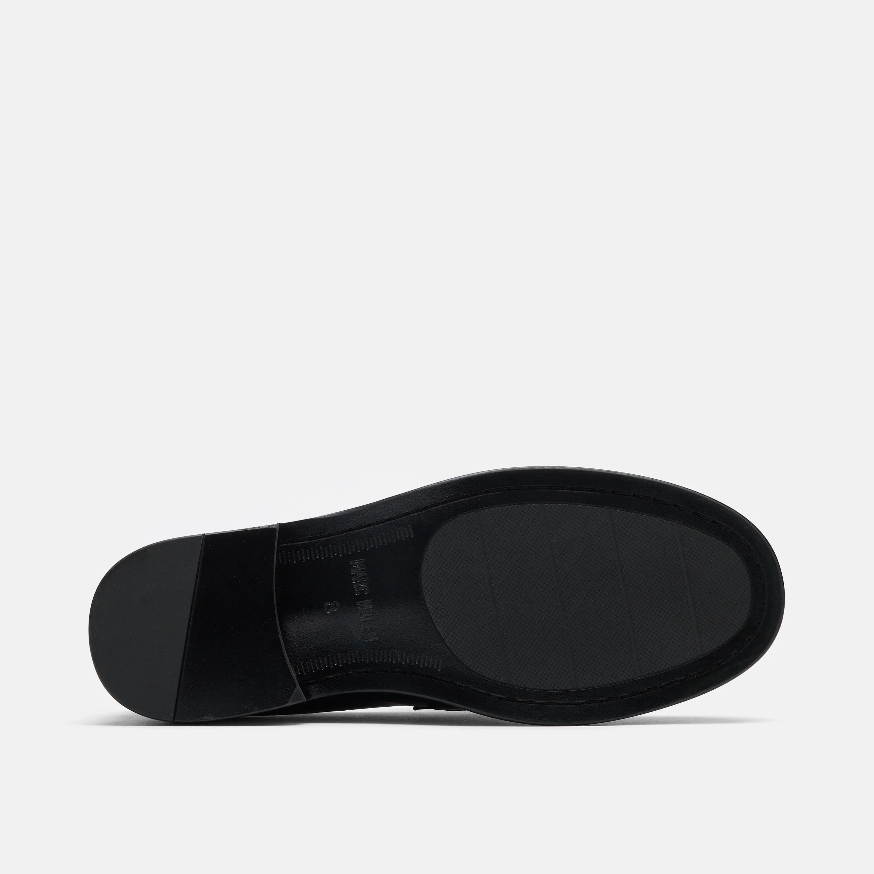 Boardwalk Navy Croc Leather Horse-Bit Loafers - Image 6