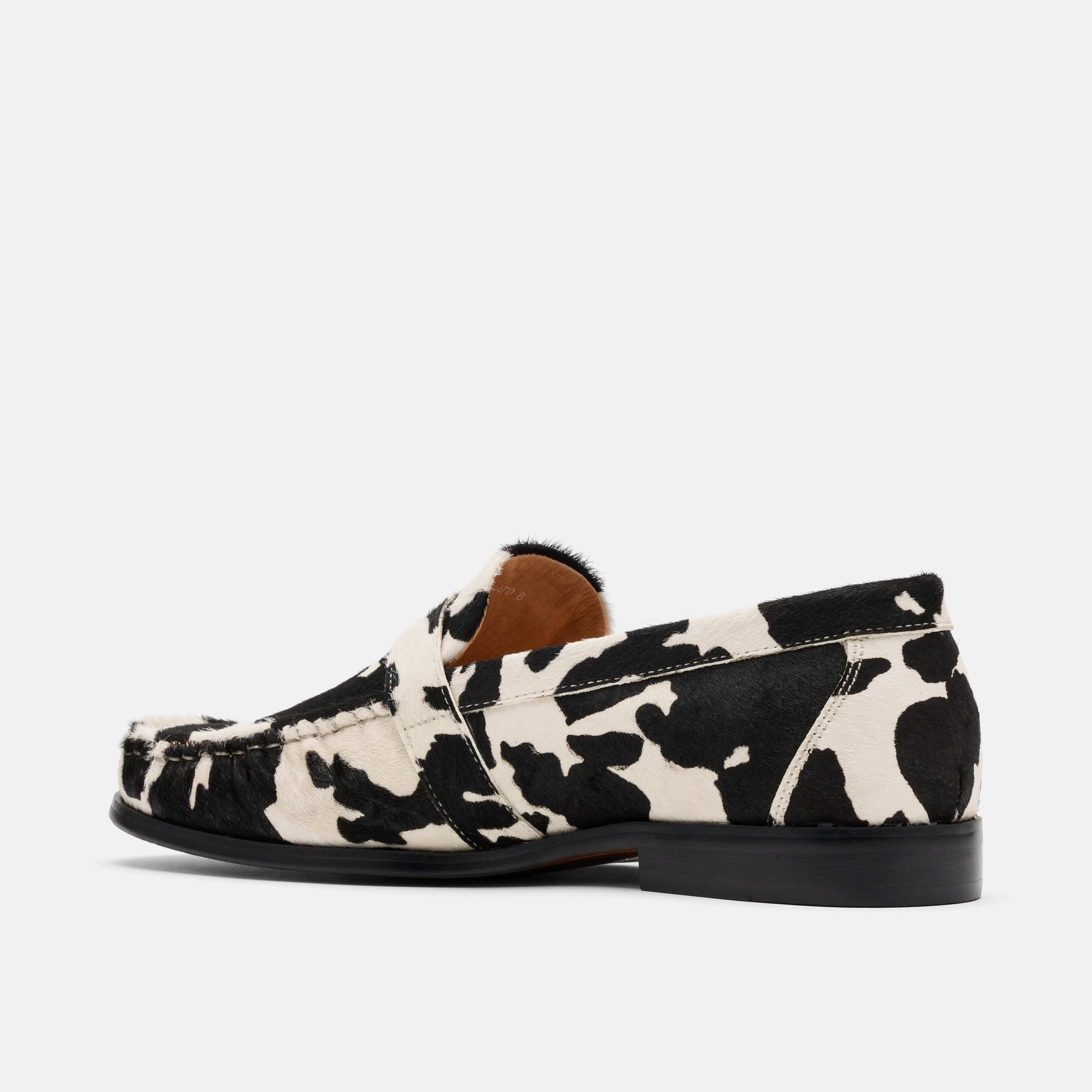 Cato Cowhide Buckle Loafers - Image 5