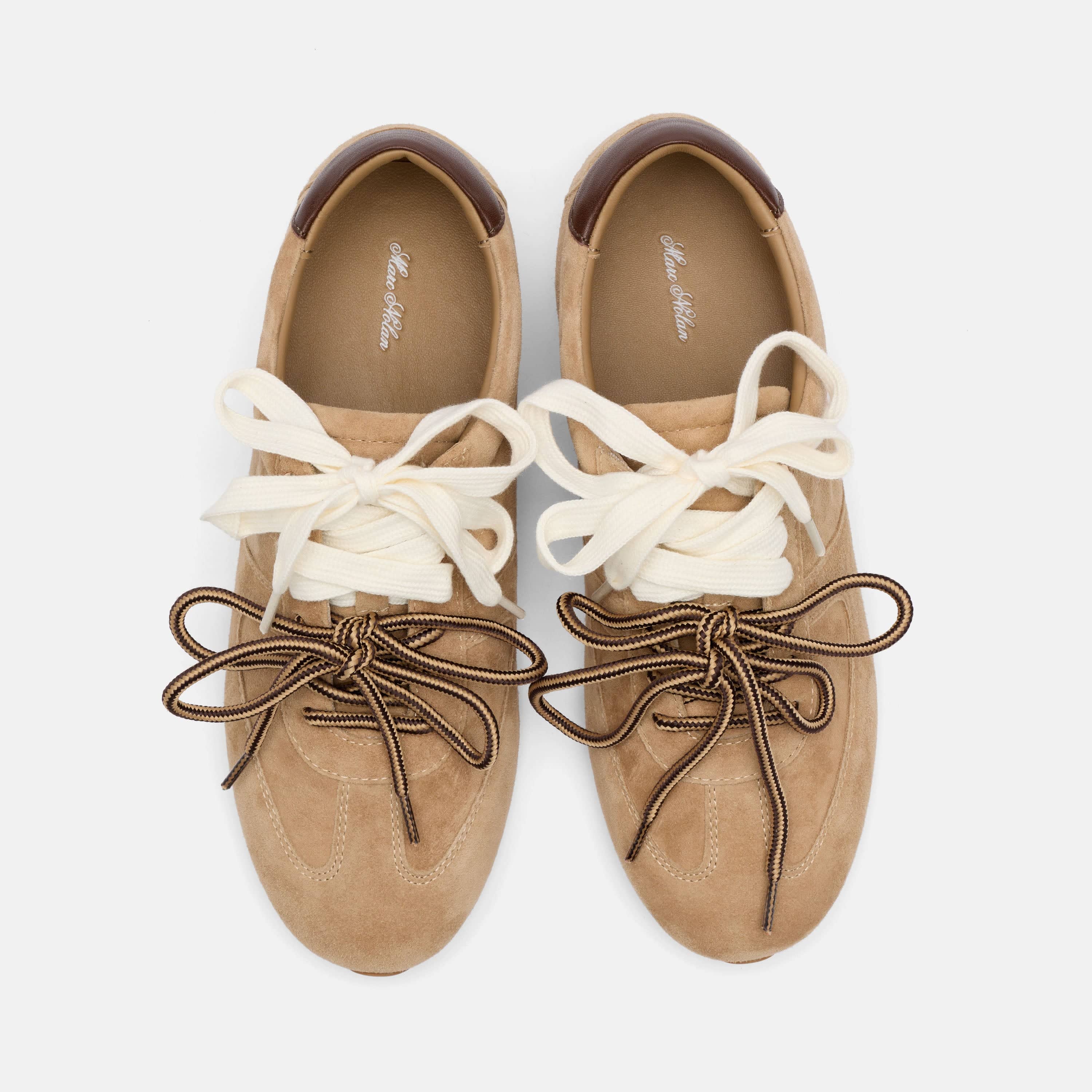 Colette Tan Suede Sneakers - Image 5