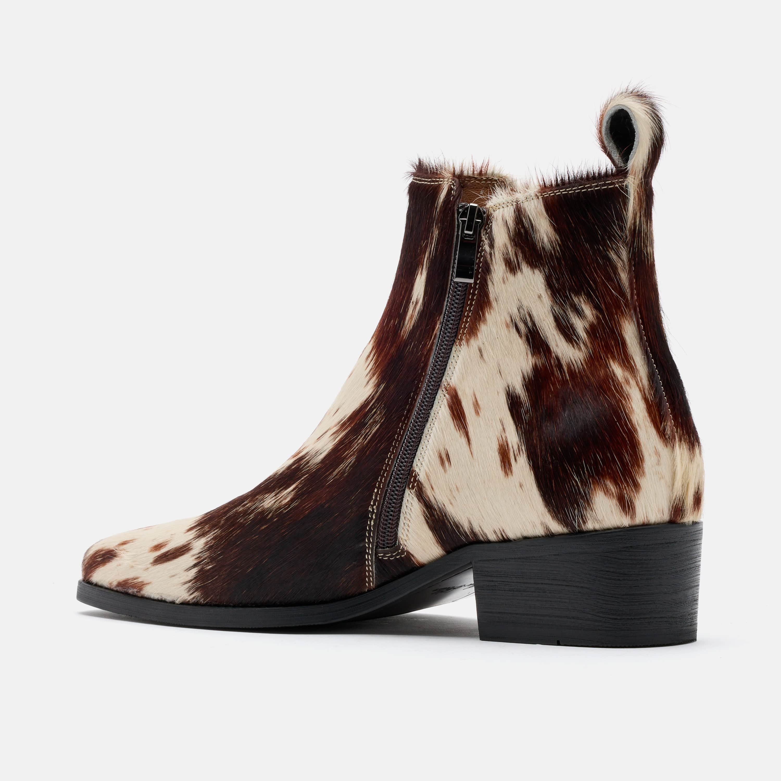 Dante Tiger Horse Pony Hair Chelsea Boots - Image 5