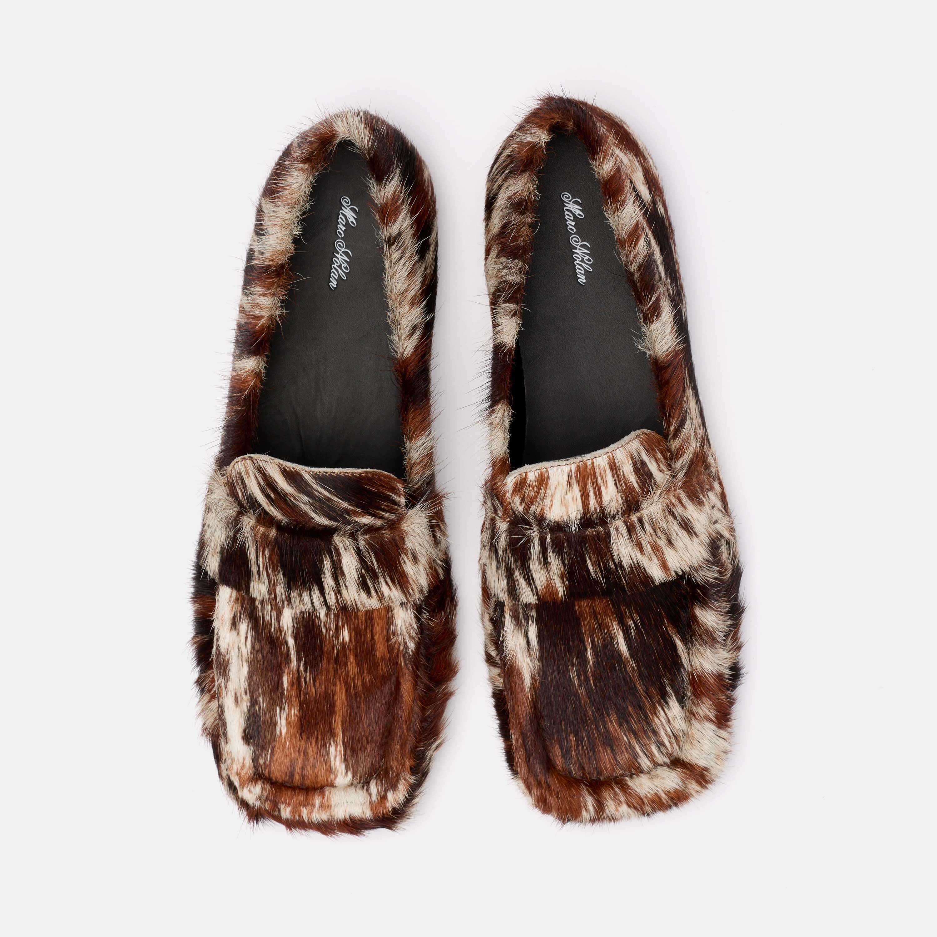 Jane Dark Horse Pony Hair Flats - Image 5