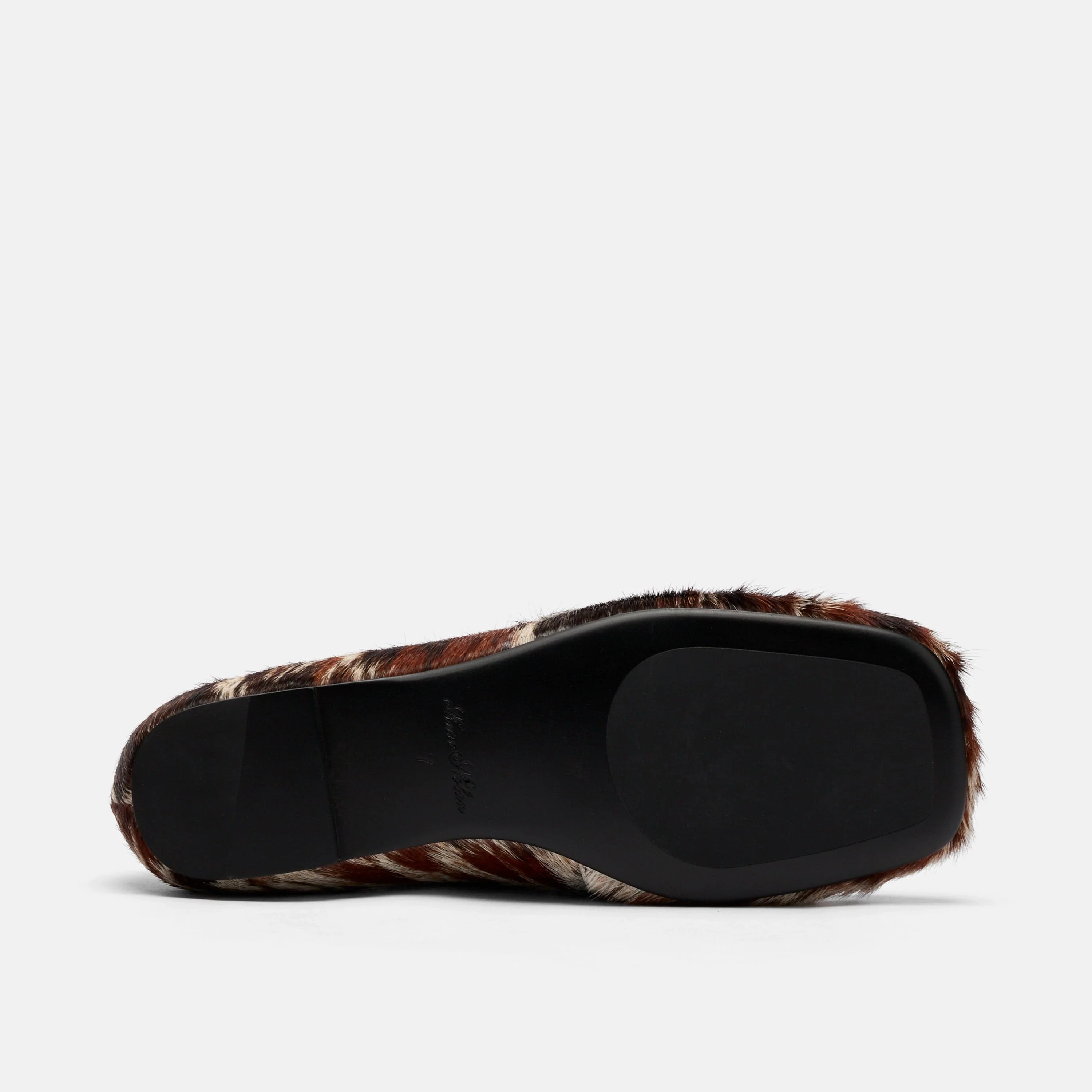 Jane Dark Horse Pony Hair Flats - Image 6