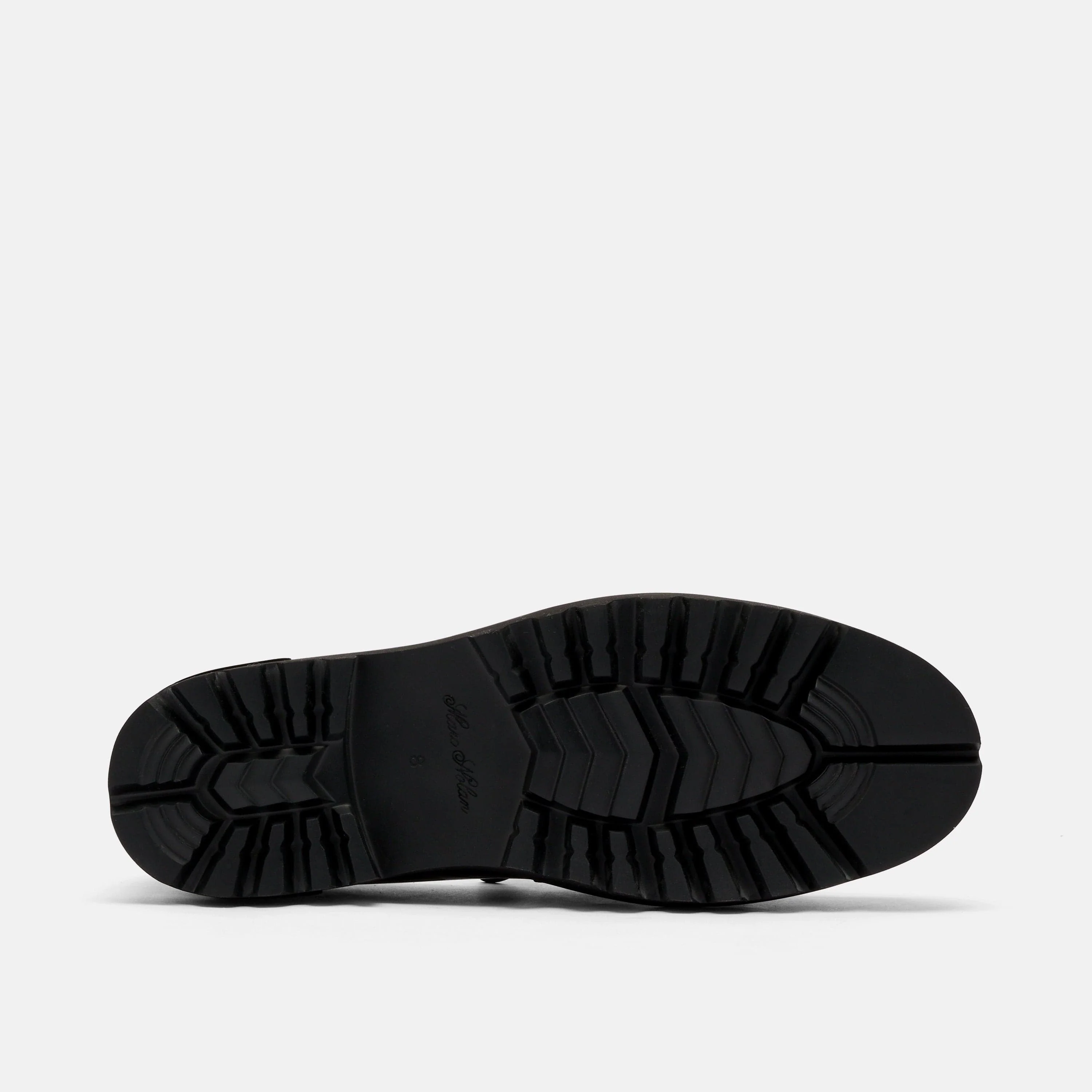 Journey Fuego Noir Leather Lug Tassel Loafer - Image 6