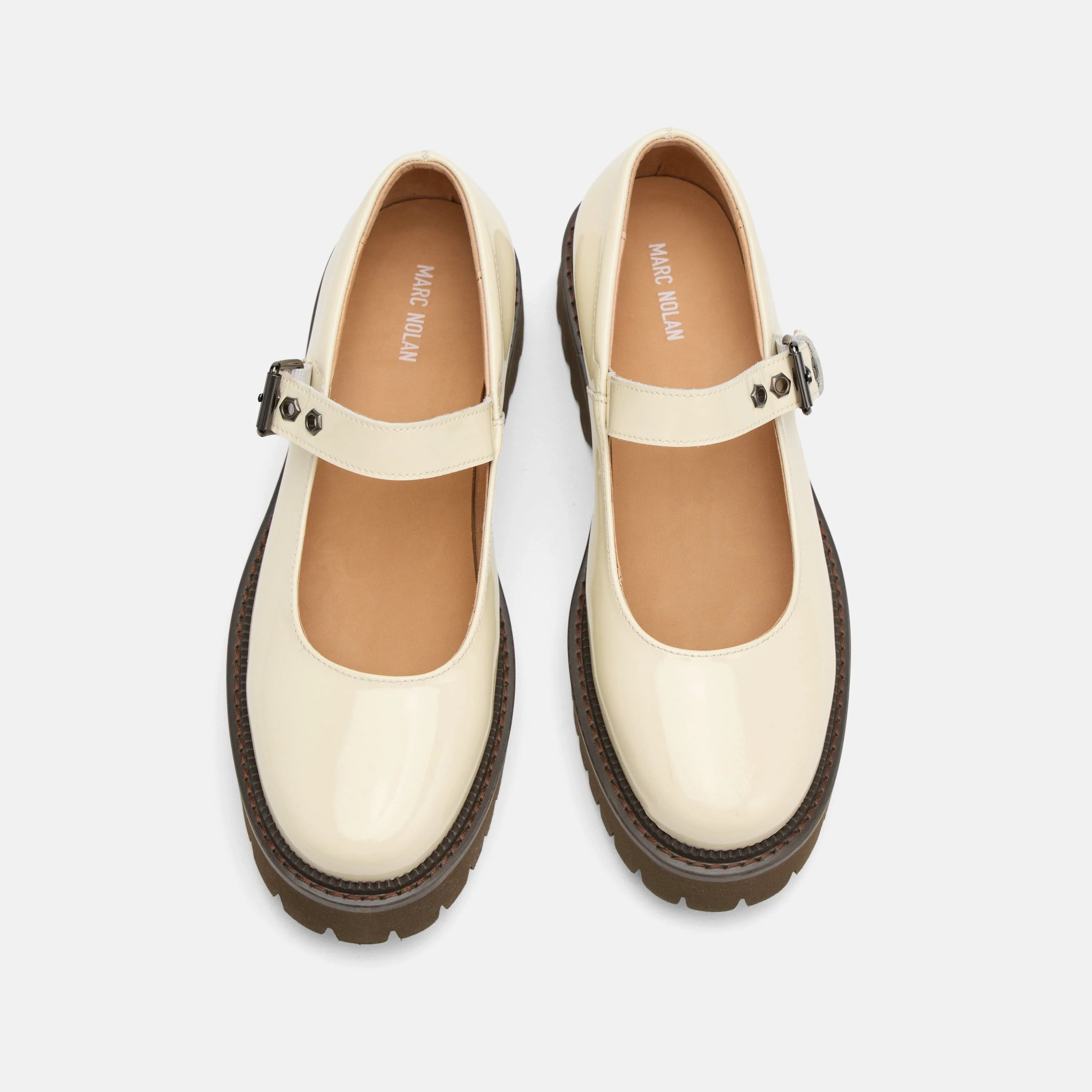 Lyla Cream Patent Leather Mary Janes - Image 5