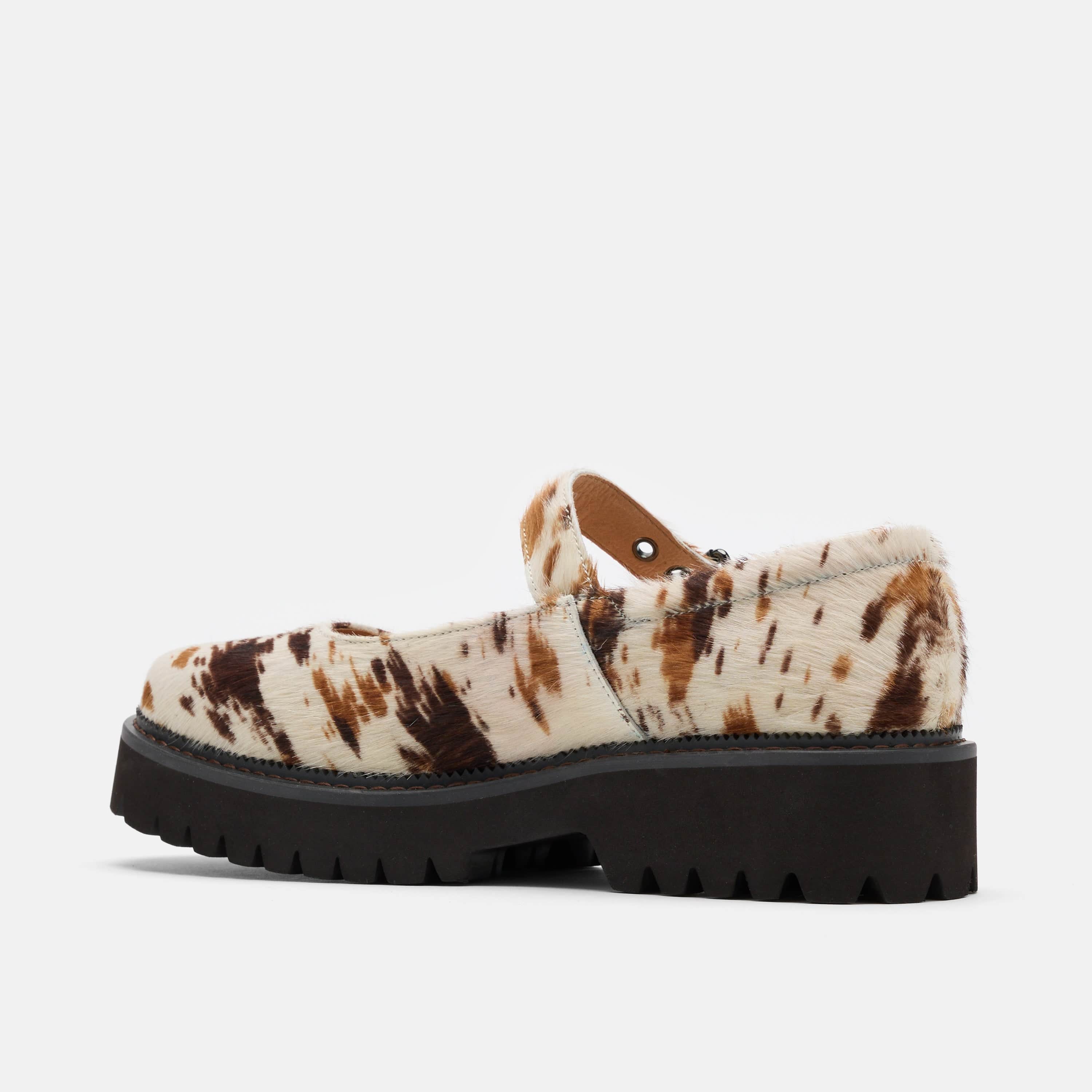Lyla Appaloosa Pony Hair Mary Janes - Image 4