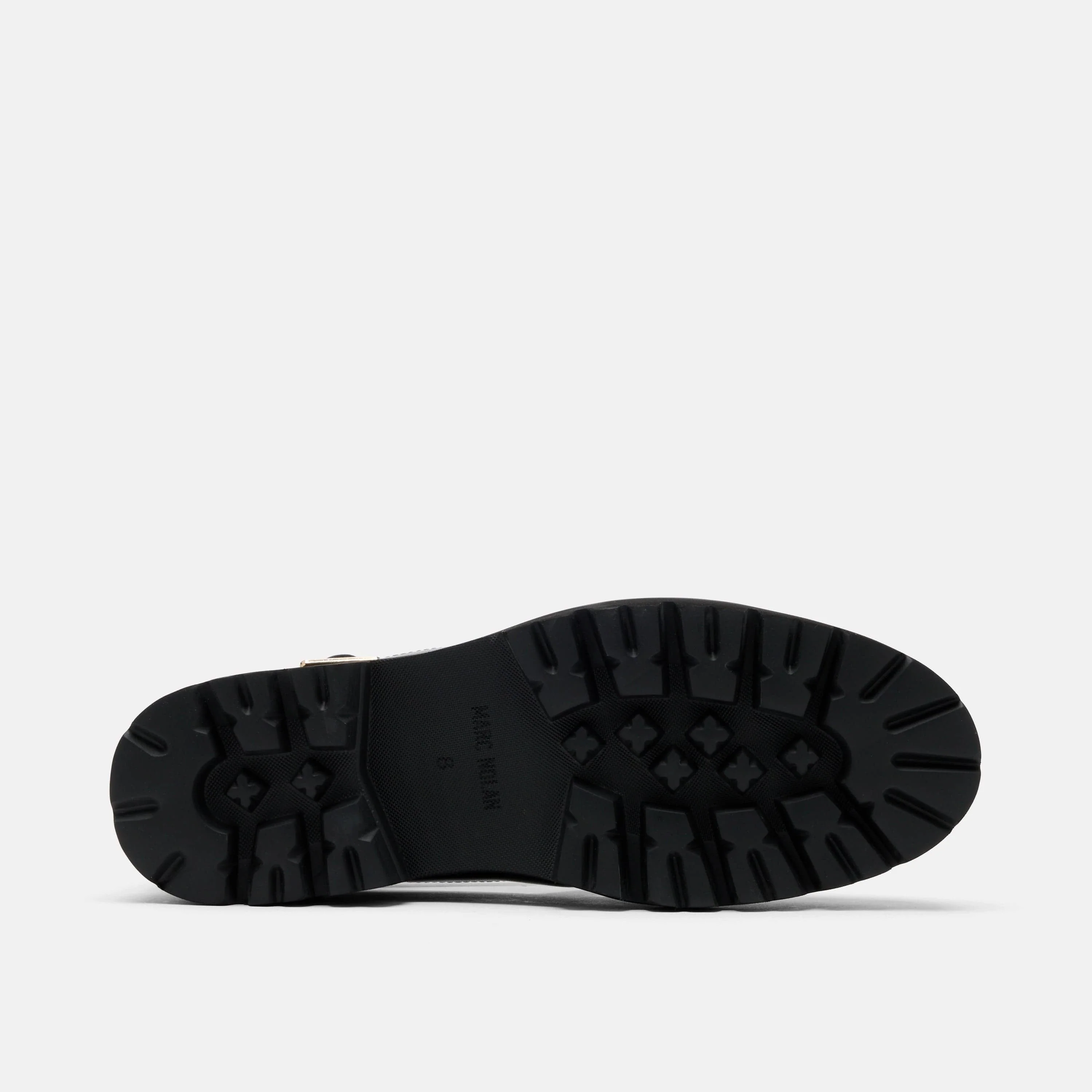 Magellan Black Leather Lug Fisherman Sandals - Image 6
