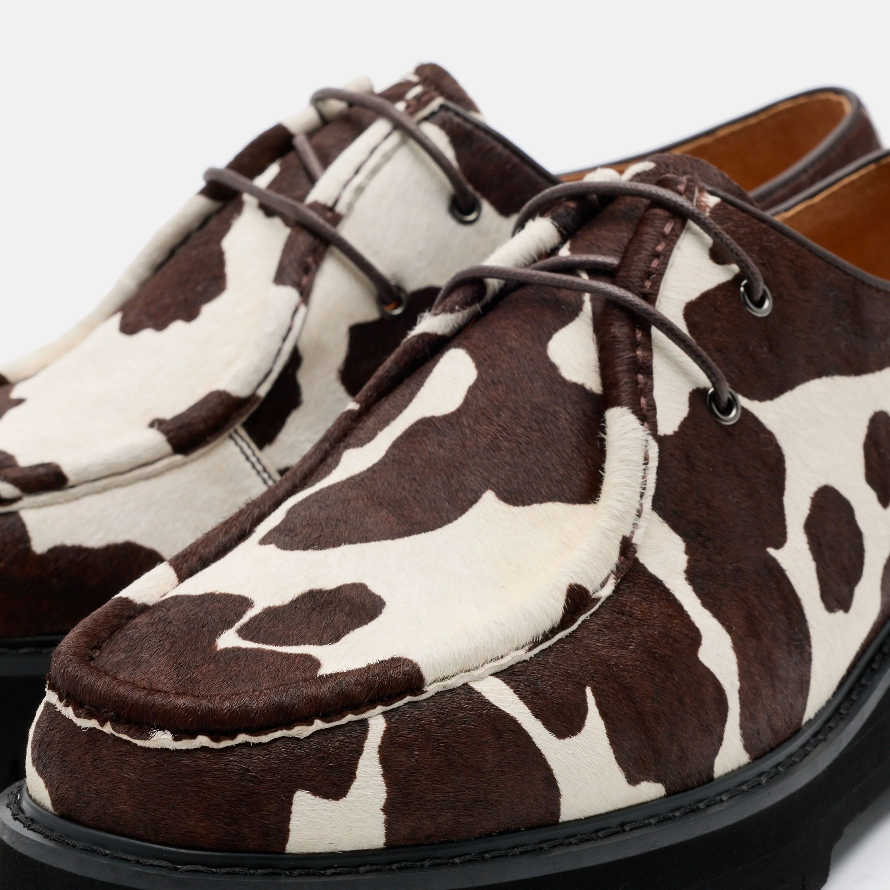 Montana Spotted Horse Moc Toe Derbys - Image 3