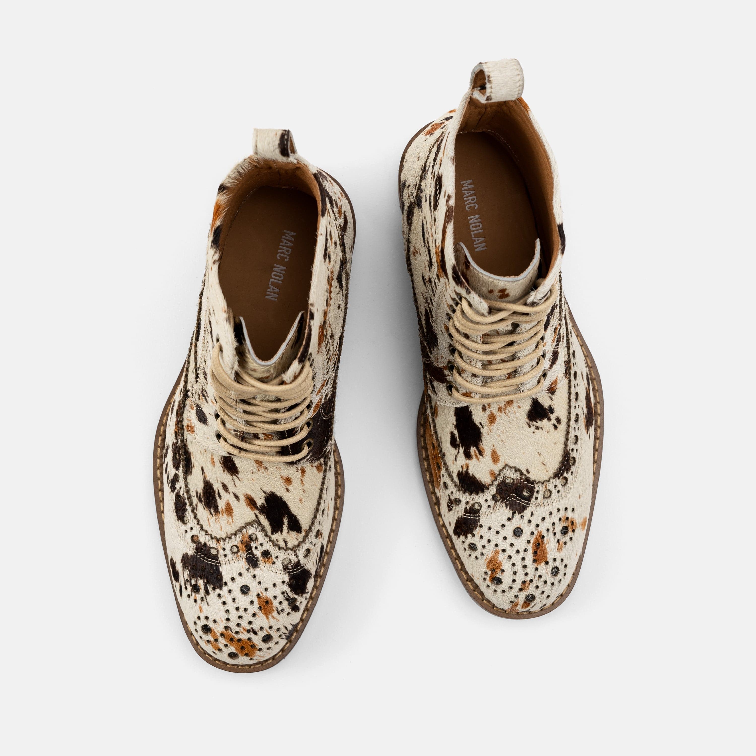 Ms. Belmont Appaloosa Wingtip Boots - Image 5