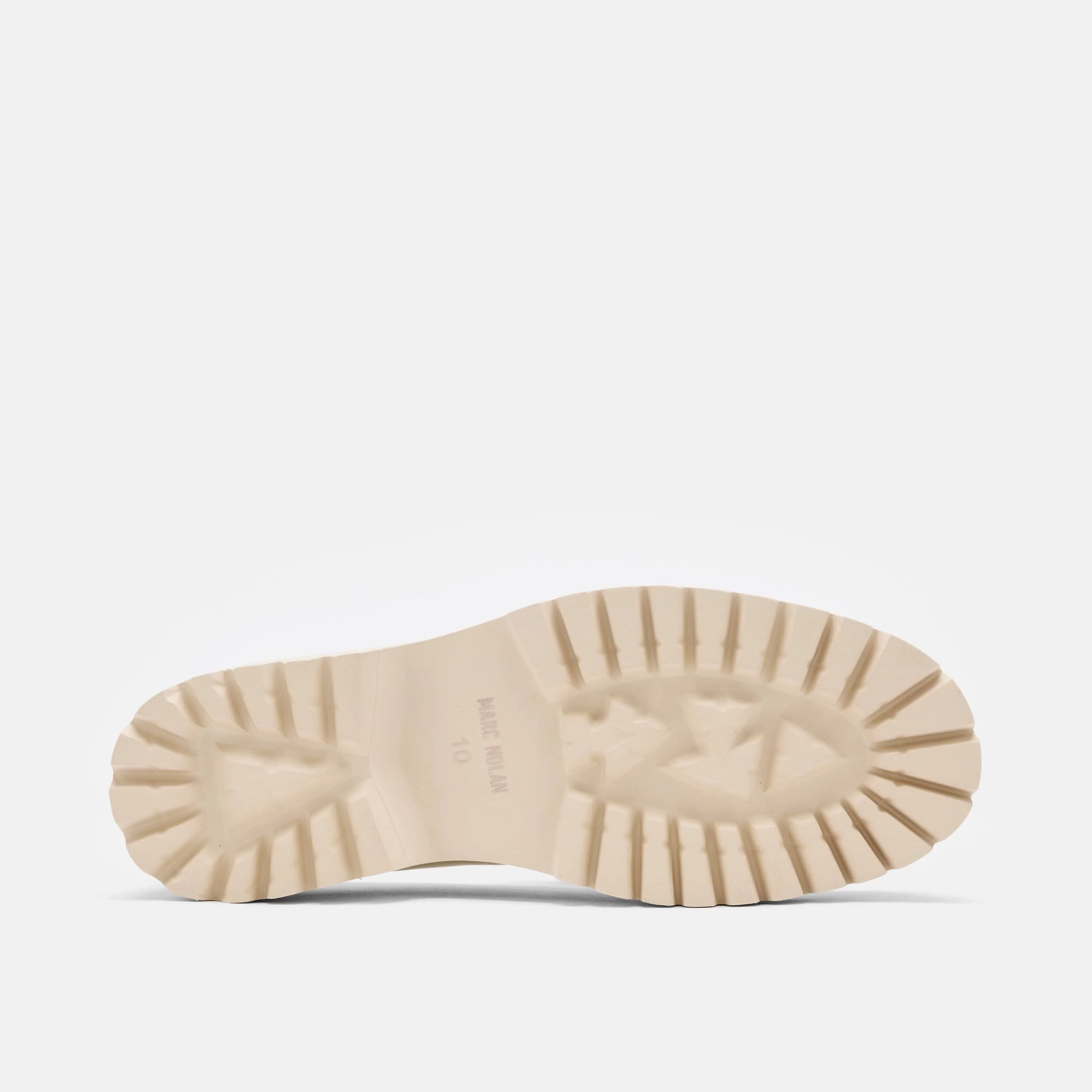 Ms. Boulevard Champagne Silver Leather Bit Loafers - Image 6