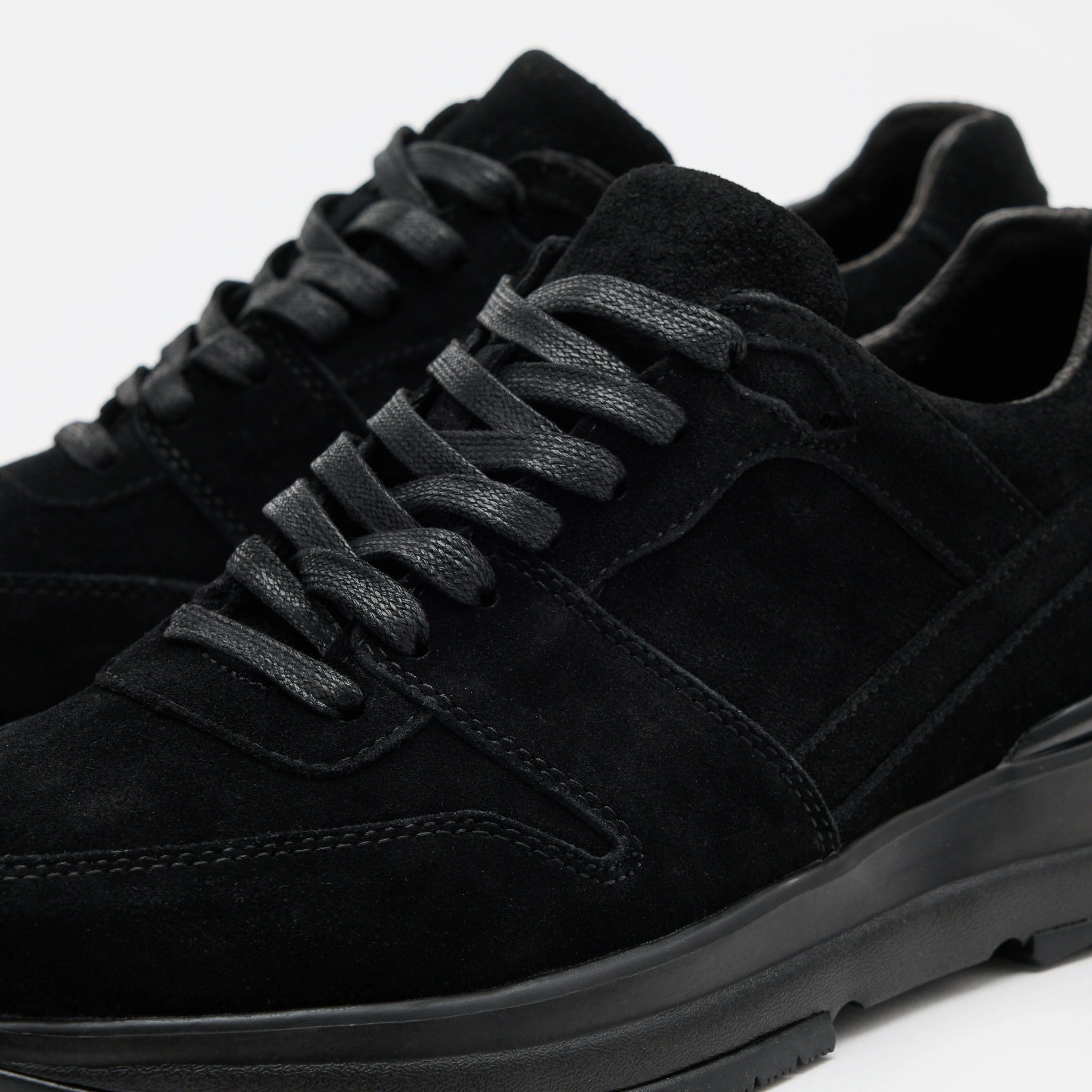 Ronnie Black Suede Sneakers - Image 3