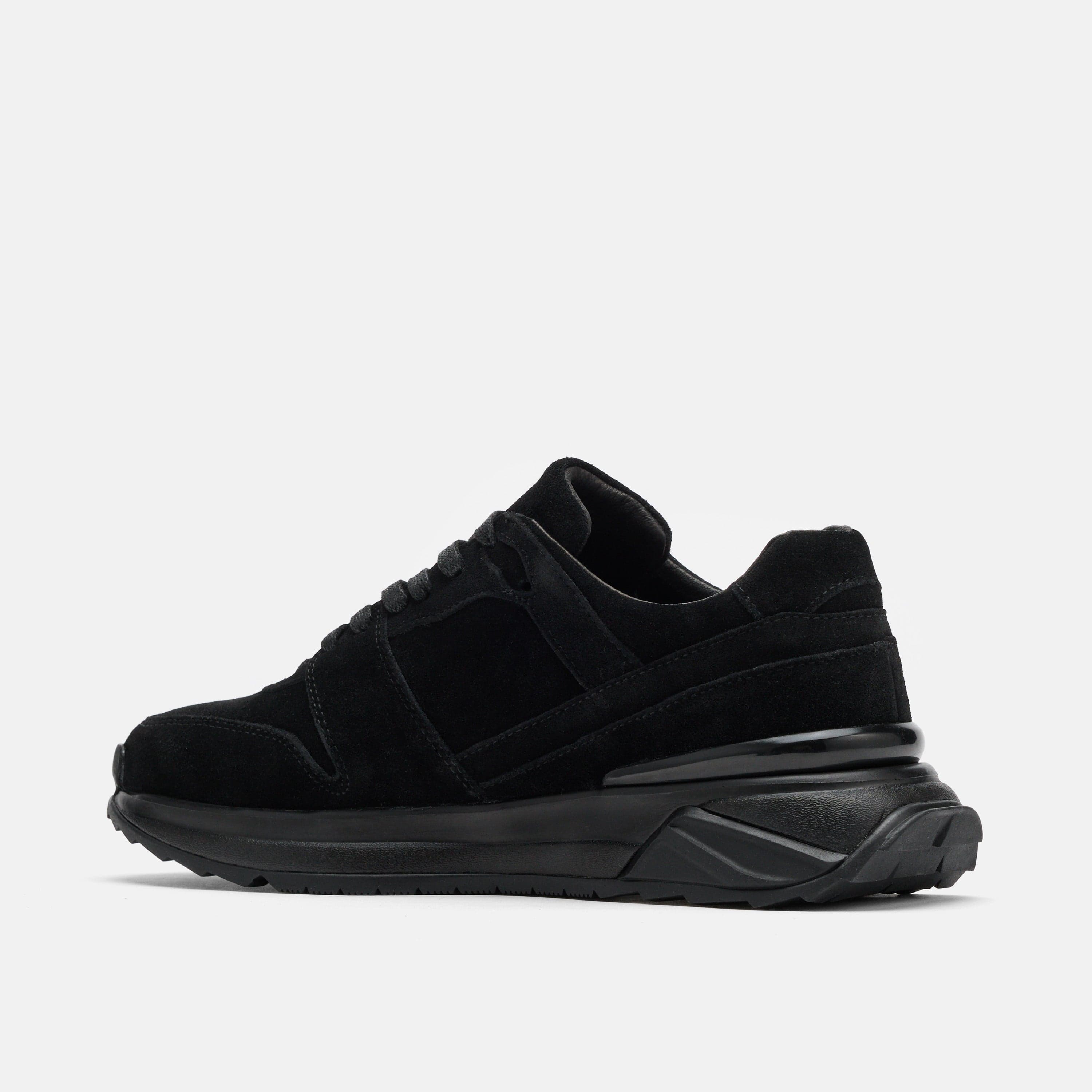Ronnie Black Suede Sneakers - Image 4