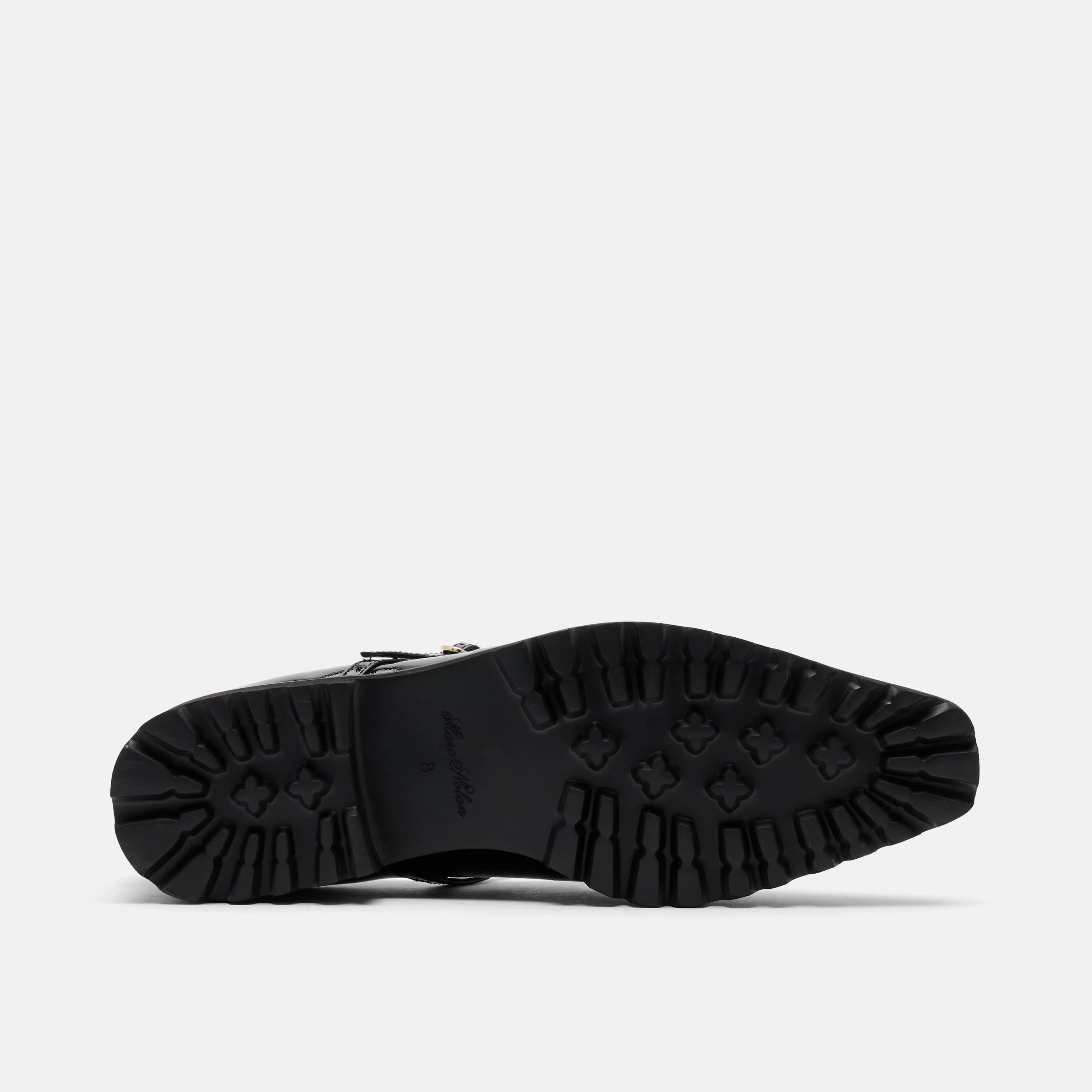 Roxie Black Patent Leather Lug Mary Janes - Image 7